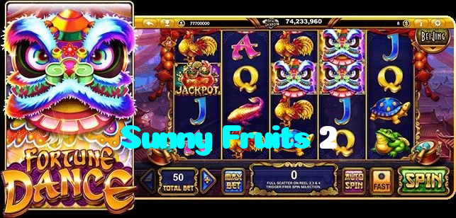 Sunny Fruits 2 casino presented on mobile device in Pakistan with slots and live games